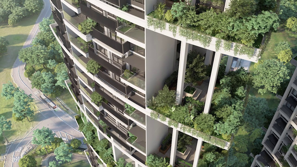 Vườn thẳng đứng phủ mát Singapore, Việt Nam thì sao? - 2 Vườn thẳng đứng phủ mát Singapore, Việt Nam thì sao? - 2