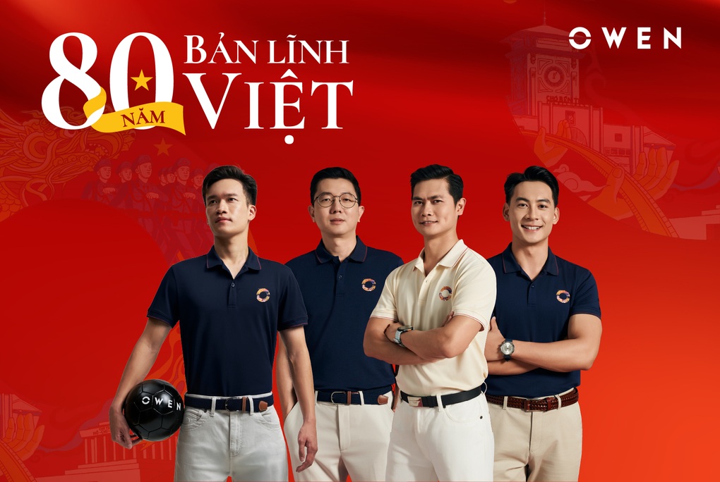 Chiến dịch “Tự hào 80 năm bản lĩnh Việt”: OWEN kết hợp cùng cầu thủ Hoàng Đức - 4 Chiến dịch “Tự hào 80 năm bản lĩnh Việt”: OWEN kết hợp cùng cầu thủ Hoàng Đức - 4