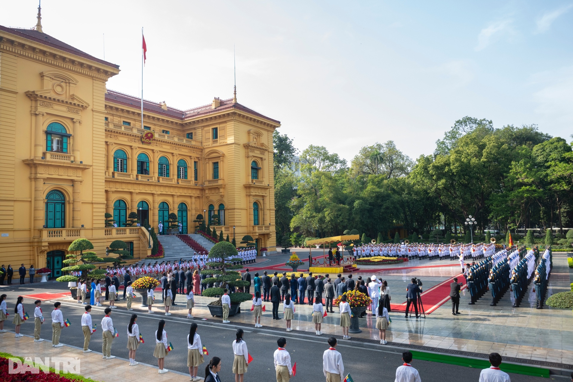 Toàn cảnh lễ đón Thủ tướng Ethiopia thăm chính thức Việt Nam - 1 Toàn cảnh lễ đón Thủ tướng Ethiopia thăm chính thức Việt Nam - 1
