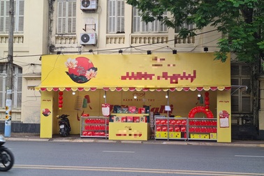 Sở GTVT Hải Phòng "dẹp" quầy bánh trung thu lấn chiếm vỉa hè