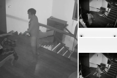 Người phụ nữ nhảy từ ban công xuống nghi bị chồng bạo hành