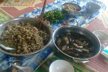 Hiếm lạ món “Cá nhảy” của người Thái