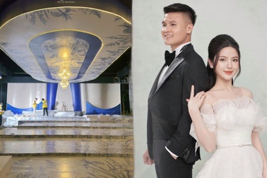 Rạp cưới đón tiếp 1.200 khách mời của cầu thủ Quang Hải có gì đặc biệt?