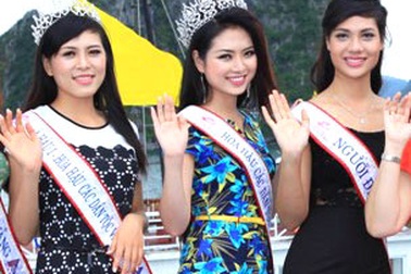 Hoa hậu Ngọc Anh quảng bá du lịch Việt Nam