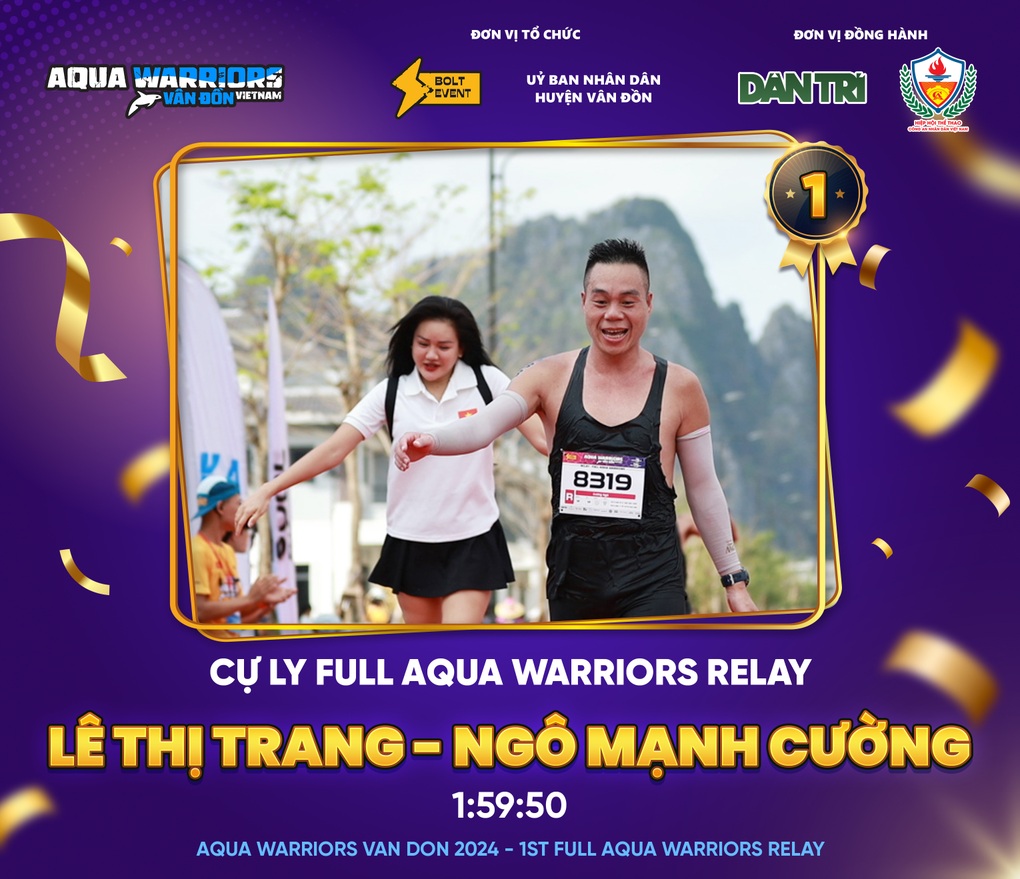 Các nhà vô địch của Aqua Warriors Vân Đồn 2024: kiên cường vượt thử thách - 10 Các nhà vô địch của Aqua Warriors Vân Đồn 2024: kiên cường vượt thử thách - 10