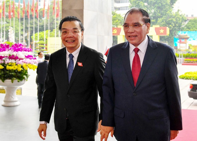 Chùm ảnh: Đại hội đại biểu Đảng bộ TP Hà Nội lần thứ XVII, nhiệm kỳ 2020 - 2025 - Ảnh 3.