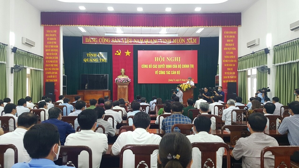Bộ Chính trị điều động Thứ trưởng Bộ VH - TT DL làm Bí thư Quảng Trị - 1 Bộ Chính trị điều động Thứ trưởng Bộ VH - TT DL làm Bí thư Quảng Trị - 1