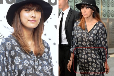 Nữ hoàng gợi cảm” Lee Hyori bị nghi có bầu 