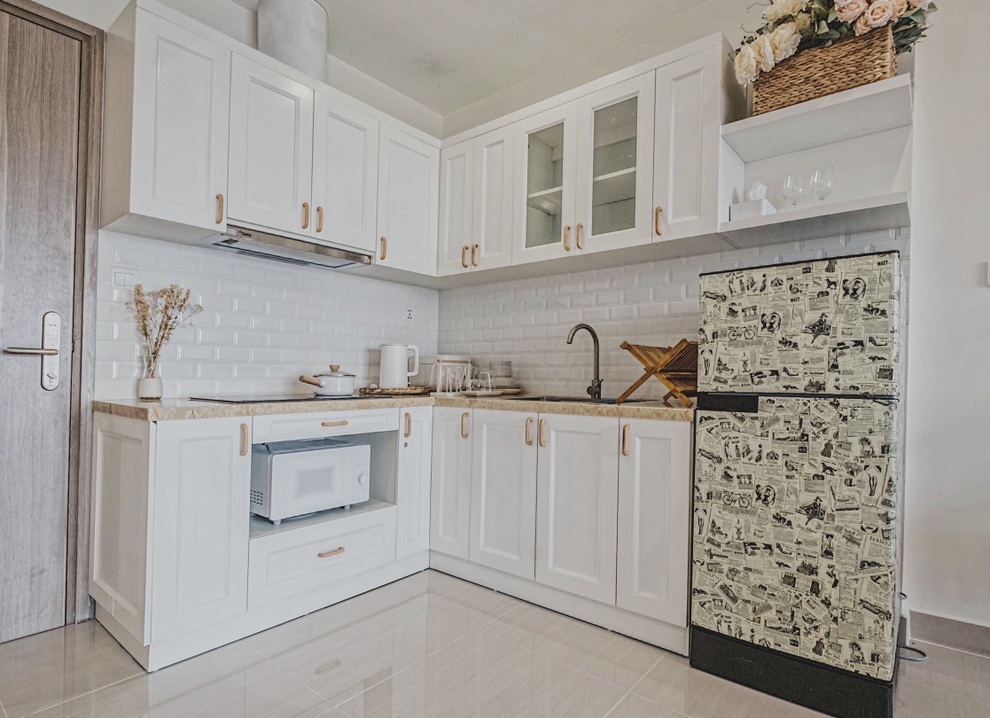 Với 100 triệu đồng, vợ chồng trẻ tự làm nội thất đẹp chẳng kém dân chuyên - 5 Với 100 triệu đồng, vợ chồng trẻ tự làm nội thất đẹp chẳng kém dân chuyên - 5