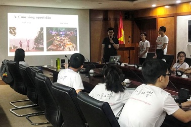 Trại hè Toán học và Khoa học 2018: “Nóng hổi” các dự án về môi trường