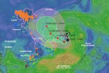 Chuyên gia nhận định áp thấp nhiệt đới có thể mạnh lên thành bão