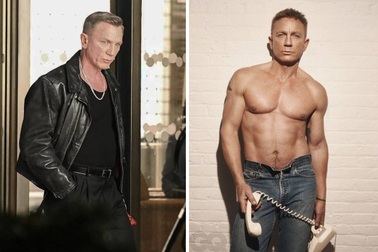 "Điệp viên 007" Daniel Craig lột xác ngoạn mục sau khi... "về hưu"