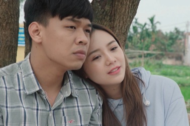 Trung "ruồi" kết hợp với Quỳnh Kool trong phim "Khát vọng tuổi trẻ"