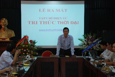 Ra mắt Tạp chí điện tử Tri thức thời đại