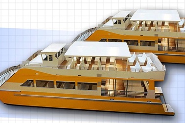 Sắp vận hành kỹ thuật "xe buýt" đường sông đầu tiên ở Sài Gòn