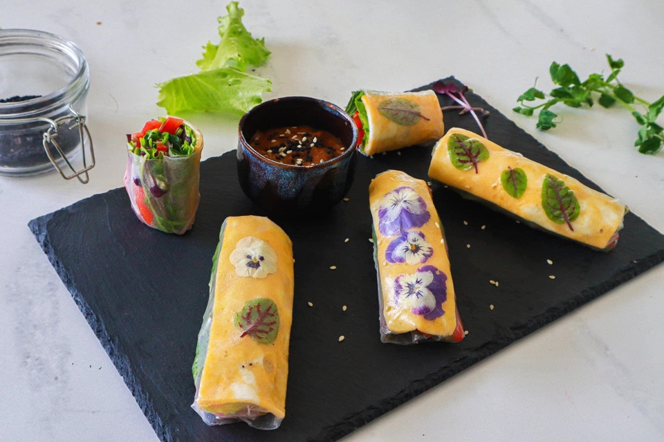 Loạt mâm cơm chay đủ màu sắc, đẹp mắt của cô gái Việt khéo tay - 5 Loạt mâm cơm chay đủ màu sắc, đẹp mắt của cô gái Việt khéo tay - 5