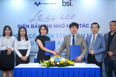 Meey Land ký biên bản ghi nhớ hợp tác với Viện Tiêu chuẩn Anh BSI Việt Nam