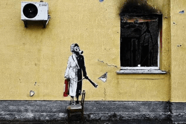 Nhà chức trách Ukraine bắt giữ 8 người vì đánh cắp tác phẩm graffiti