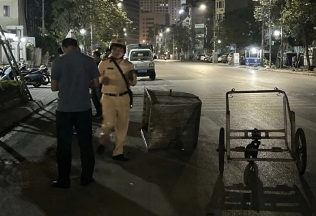 Truy tìm người tông tử vong nữ công nhân vệ sinh ở Hà Nội - 1 Truy tìm người tông tử vong nữ công nhân vệ sinh ở Hà Nội - 1