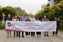 Việt Nam đón đoàn tình nguyện viên Chương trình Hòa bình thứ hai