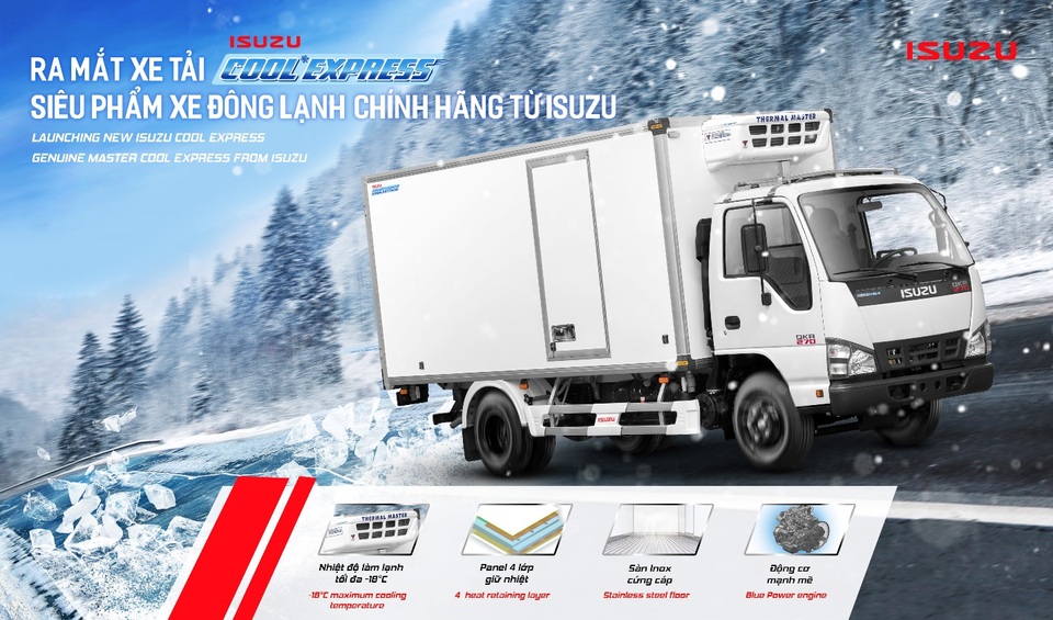 Siêu phẩm xe đông lạnh chính hãng từ Isuzu Việt Nam - 1 Siêu phẩm xe đông lạnh chính hãng từ Isuzu Việt Nam - 1