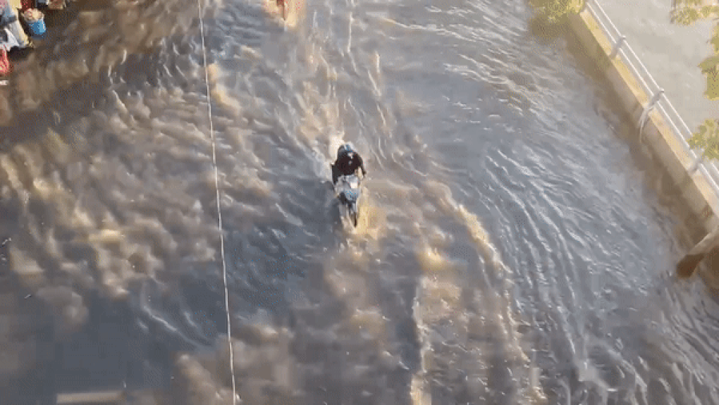 TPHCM mưa dầm dề từ sáng đầu tuần - 1 TPHCM mưa dầm dề từ sáng đầu tuần - 1