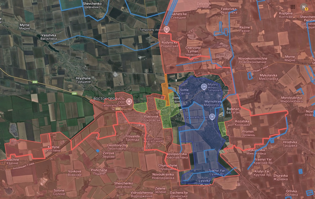 Chiến sự Ukraine 7/11: Rộ tin 700 binh sĩ Ukraine đã đầu hàng ở Pokrovsk - 9 Chiến sự Ukraine 7/11: Rộ tin 700 binh sĩ Ukraine đã đầu hàng ở Pokrovsk - 9