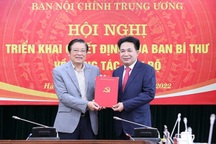 Ông Nguyễn Văn Yên giữ chức Phó Trưởng Ban Nội chính Trung ương