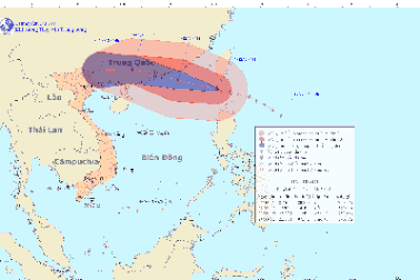 “Siêu bão” đang hoành hành ở Bắc Biển Đông