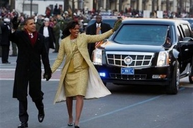 Chiếc limousine trong lễ nhậm chức Tổng thống Mỹ