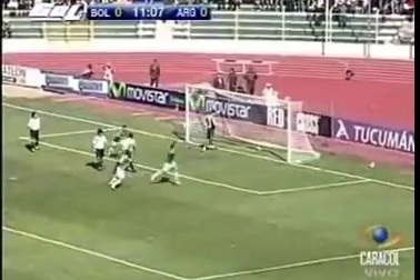 Argentina thua Bolivia 1-6 tại La Paz ở vòng loại World Cup 2010
