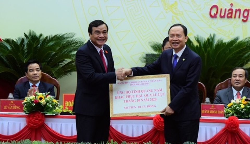 Khánh thành nhà bia ghi danh liệt sĩ Thanh Hóa hy sinh tại Quảng Nam - 6 Khánh thành nhà bia ghi danh liệt sĩ Thanh Hóa hy sinh tại Quảng Nam - 6