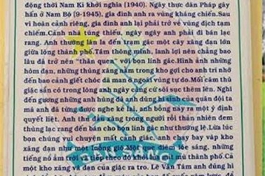 Trường sử dụng hình hung thủ giết người để minh họa cho nhân vật lịch sử