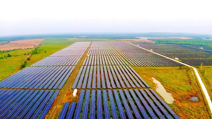 Một nhà máy điện mặt trời do TNPower quản lý.