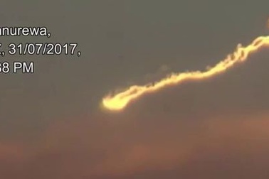 Quầng lửa bí ẩn trên bầu trời New Zealand