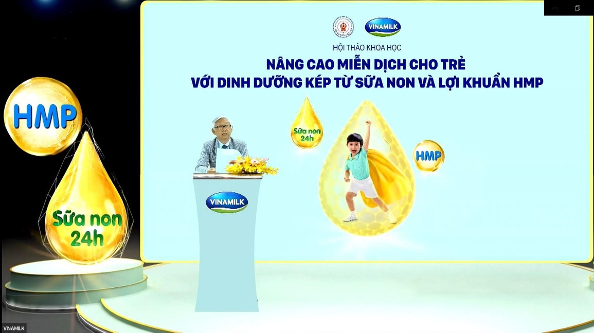 Hội thảo khoa học về tăng cường miễn dịch cho trẻ từ sữa non và lợi khuẩn HMP - 5 Hội thảo khoa học về tăng cường miễn dịch cho trẻ từ sữa non và lợi khuẩn HMP - 5