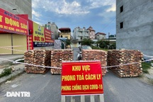 Hà Nội: Sau ghi nhận 6 ca F0, xã An Khánh lập 14 chốt phong tỏa
