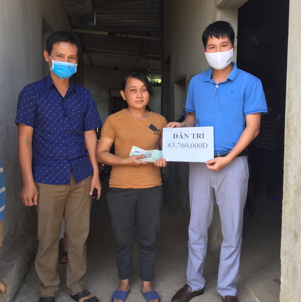 Người vợ bệnh tật nuôi 3 con thơ được bạn đọc giúp đỡ hơn 83 triệu đồng - 3 Người vợ bệnh tật nuôi 3 con thơ được bạn đọc giúp đỡ hơn 83 triệu đồng - 3