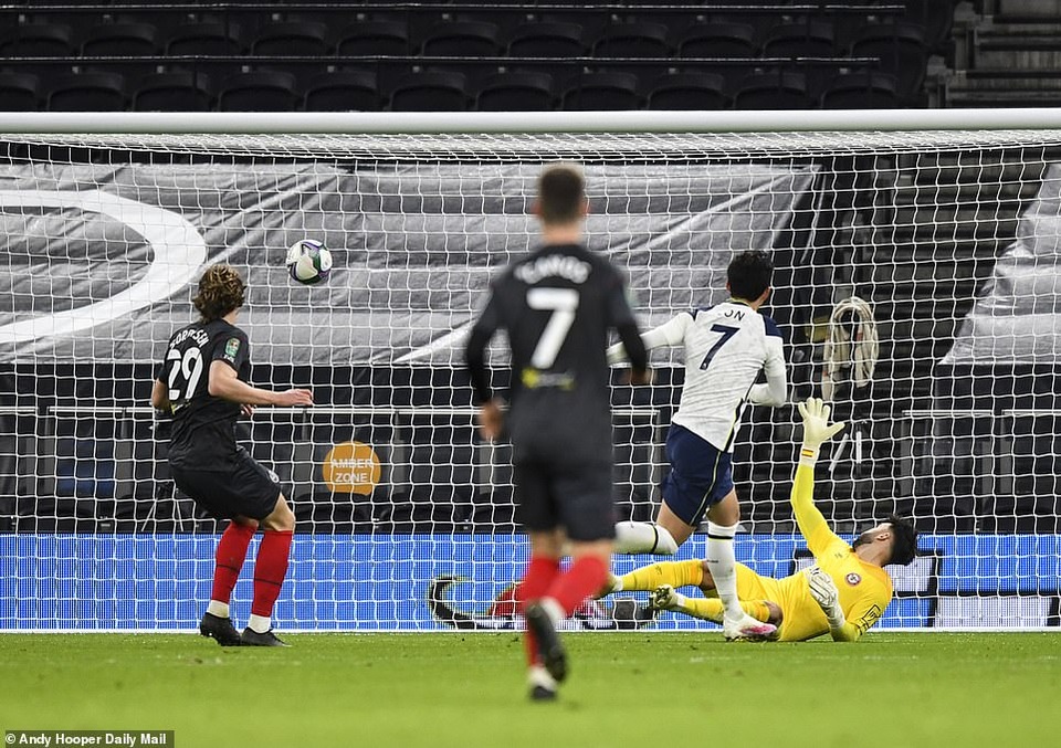 Khoảnh khắc Son Heung Min tỏa sáng đưa Tottenham vào chung kết League Cup - 16 Khoảnh khắc Son Heung Min tỏa sáng đưa Tottenham vào chung kết League Cup - 16