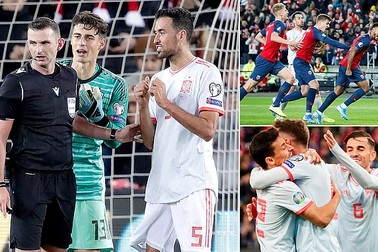 Hòa Na Uy, Tây Ban Nha chưa thể giành vé dự Euro 2020