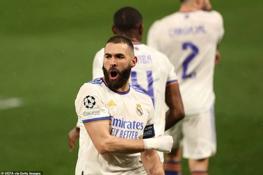 Benzema lập hattrick, Real Madrid đánh bại Chelsea ở Stamford Bridge