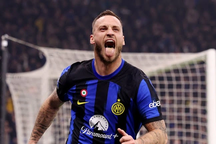 Đánh bại Atletico, Inter Milan rộng cửa vào tứ kết Champions League