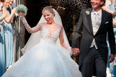 "Choáng" với đám cưới của ái nữ thừa kế tập đoàn pha lê Swarovski