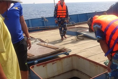 Phát hiện 3 tàu nghi vận chuyển lậu hàng trăm ngàn lít dầu DO