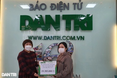 Bạn đọc Dân trí tiếp tục giúp đỡ nữ sinh viên trường báo gần 20 triệu đồng