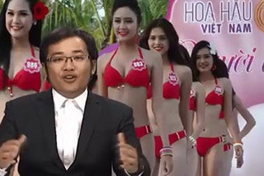 Chuyện hoa hậu, AFF Cup vào bản tin "phong cách Rap"