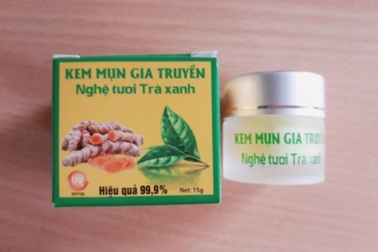 Thu hồi kem trị mụn gia truyền tự ý lưu thông khi chưa được cấp phép