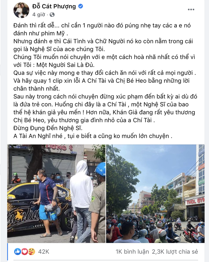 Hơn 100 người kéo đến 'xử lý' chủ tài khoản facebook xúc phạm cố nghệ sĩ Chí Tài - Ảnh 3.