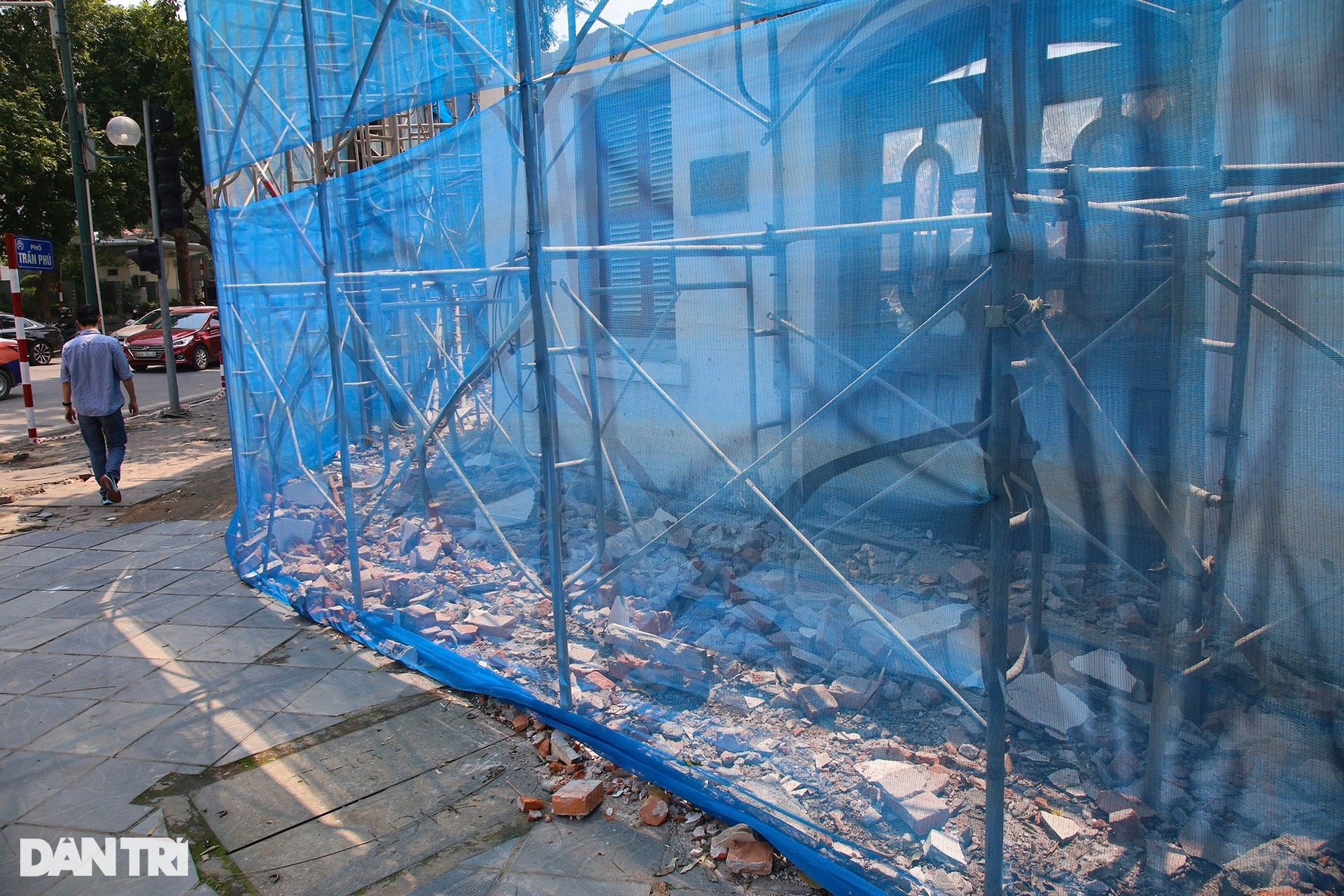 Hiện trạng nhà Pháp cổ 61 Trần Phú sau khi bị yêu cầu tạm dừng phá dỡ - 9
