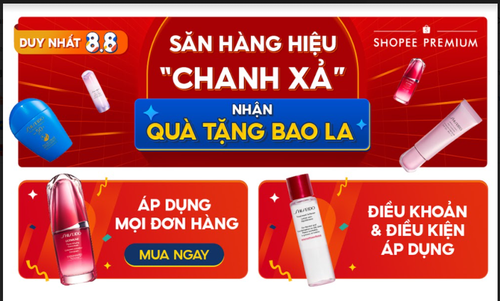 Ở nhà thảnh thơi sẵn sàng săn ưu đãi ngày số đôi 8.8 - 4 Ở nhà thảnh thơi sẵn sàng săn ưu đãi ngày số đôi 8.8 - 4